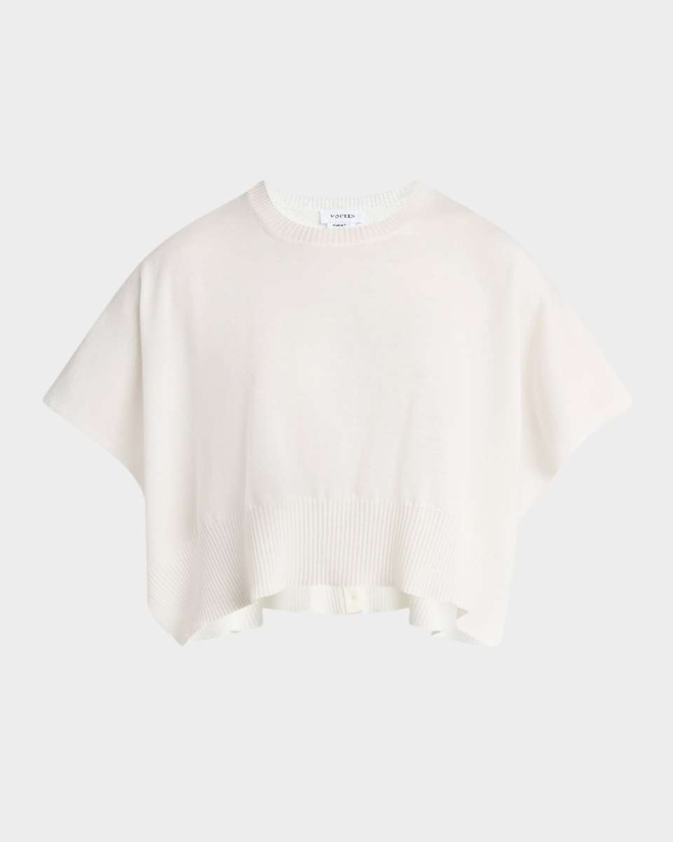 Volume Wool-Blend Top